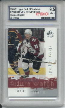 2000-01 SP Authentic #108 Steven Reinprecht RC