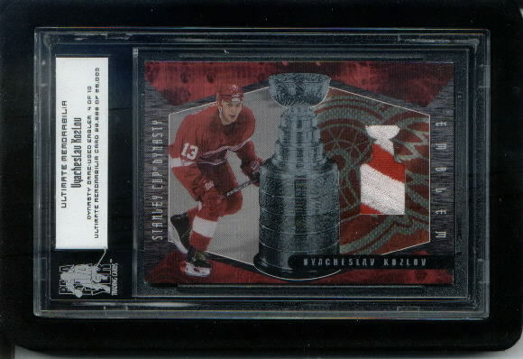 2000-01 BAP Ultimate Memorabilia Dynasty Emblems #D19 Slava Kozlov