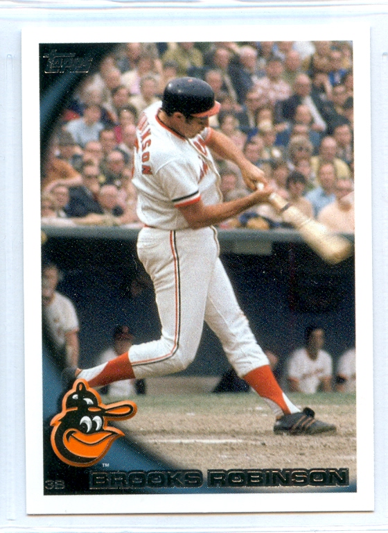 2010 Topps Update #US225B Brooks Robinson VAR SP