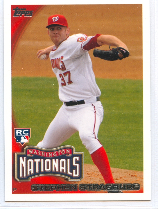 2010 Topps #661 Stephen Strasburg UPD