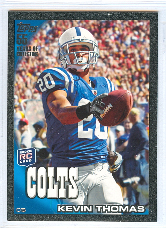 2010 Topps Black #285 Kevin Thomas
