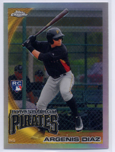 2010 Topps Update Chrome Rookie Refractors #CHR57 Argenis Diaz