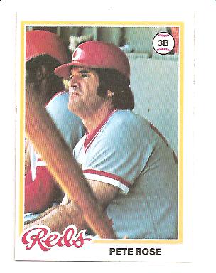 1978 Topps #20 Pete Rose DP