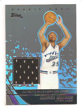 2003-04 Topps Jersey Edition Black #MW Maurice Williams