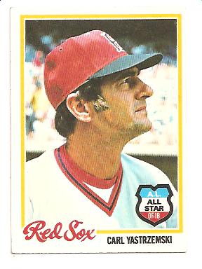 1978 Topps #40 Carl Yastrzemski