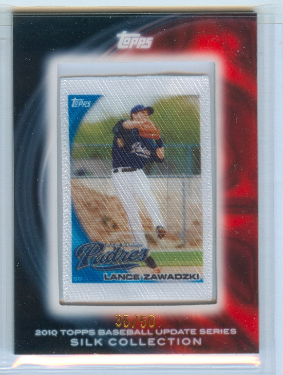2010 Topps Silk Collection #S281 Lance Zawadzki