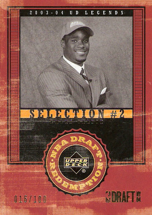 2003-04 Upper Deck Legends Throwback #137 Emeka Okafor