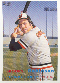 2006 Topps Rookie of the Week #9 Brooks Robinson 57