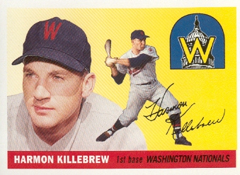 2006 Topps Rookie of the Week #10 Harmon Killebrew 55