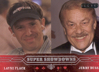 2006 Razor Poker #45 Layne Flack/Jerry Buss
