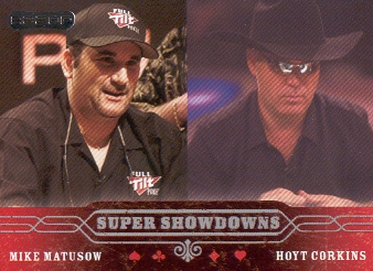 2006 Razor Poker #55 Mike Matusow/Hoyt Corkins