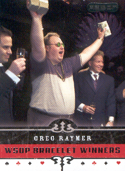 2006 Razor Poker #61 Greg Raymer