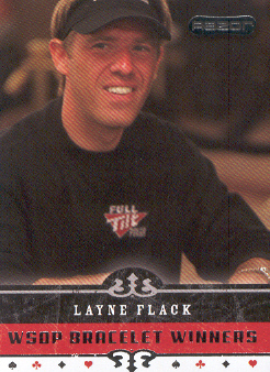 2006 Razor Poker #66 Layne Flack