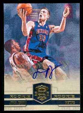 2009-10 Court Kings #131 Jonas Jerebko AU RC