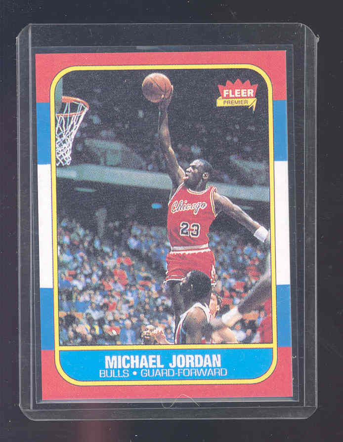 1986-87 Fleer #57 Michael Jordan RC