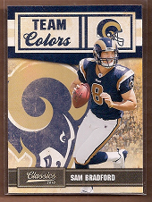 2010 Classics Team Colors #4 Sam Bradford