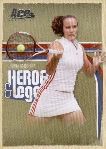 2006 Ace Authentic Heroes & Legends #25 Jarmila Gajdosova RC