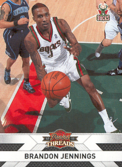 2010-11 Panini Threads #41 Brandon Jennings