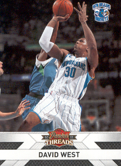 2010-11 Panini Threads #49 David West