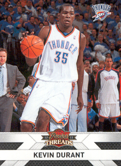 2010-11 Panini Threads #55 Kevin Durant
