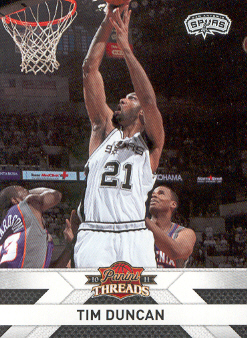 2010-11 Panini Threads #75 Tim Duncan
