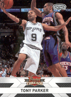 2010-11 Panini Threads #76 Tony Parker