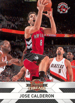 2010-11 Panini Threads #80 Jose Calderon
