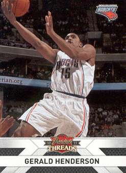 2010-11 Panini Threads #98 Gerald Henderson
