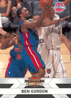 2010-11 Panini Threads #113 Ben Gordon