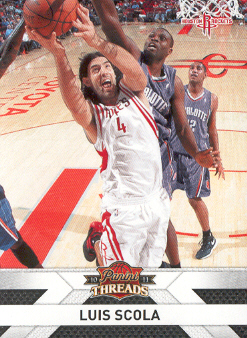 2010-11 Panini Threads #121 Luis Scola