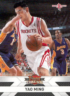 2010-11 Panini Threads #122 Yao Ming
