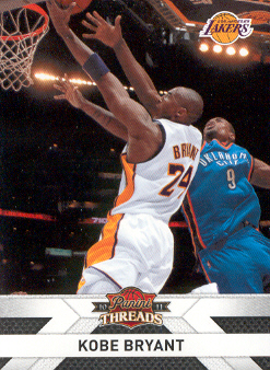 2010-11 Panini Threads #129 Kobe Bryant