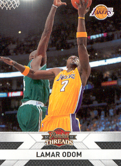 2010-11 Panini Threads #132 Lamar Odom