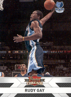 2010-11 Panini Threads #133 Rudy Gay