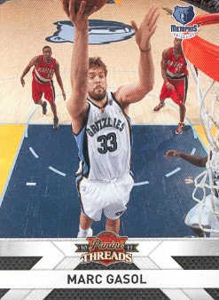 2010-11 Panini Threads #134 Marc Gasol