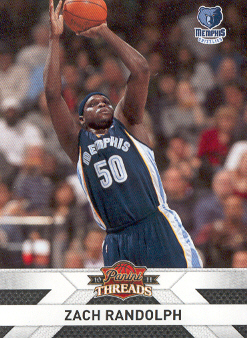 2010-11 Panini Threads #135 Zach Randolph