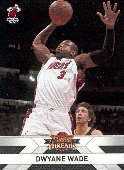 2010-11 Panini Threads #137 Dwyane Wade