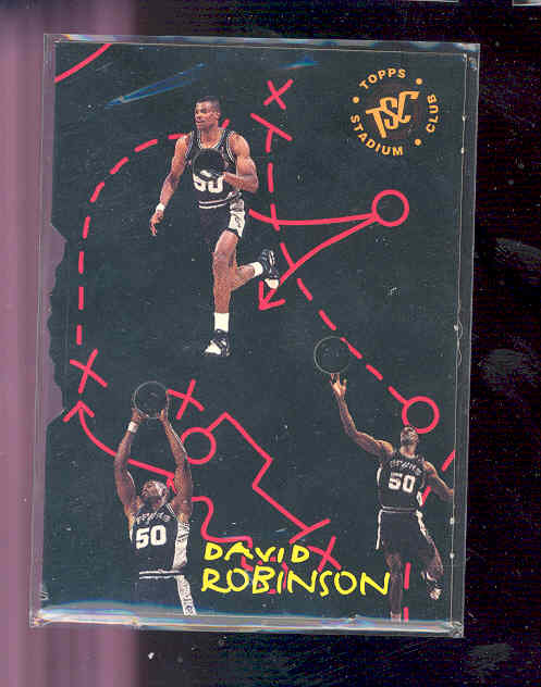 1994-95 Stadium Club Versus #9 David Robinson RARE card 