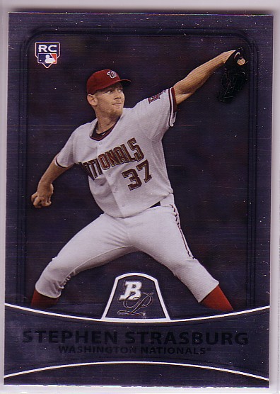 2010 Bowman Platinum #1 Stephen Strasburg RC