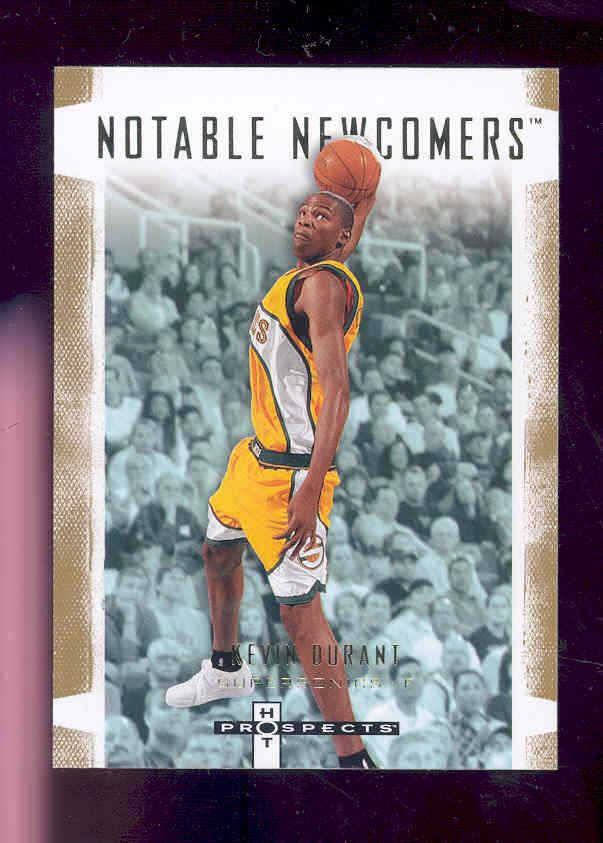 2007-08 Fleer Hot Prospects Notable Newcomers #1 Kevin Durant
