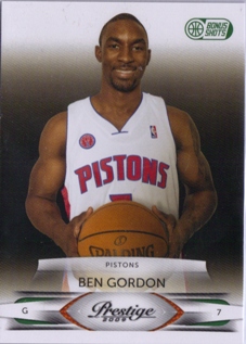 2009-10 Prestige Bonus Shots Green #12 Ben Gordon