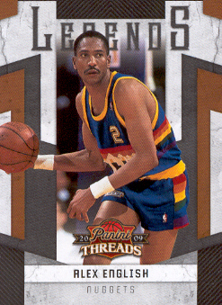 2009-10 Panini Threads Legends #10 Alex English
