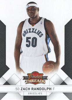 2009-10 Panini Threads #15 Zach Randolph