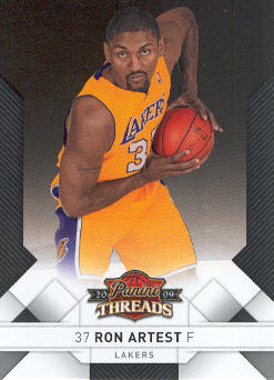 2009-10 Panini Threads #56 Ron Artest
