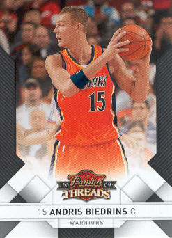 2009-10 Panini Threads #67 Andris Biedrins
