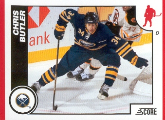 2010-11 Score #93 Chris Butler