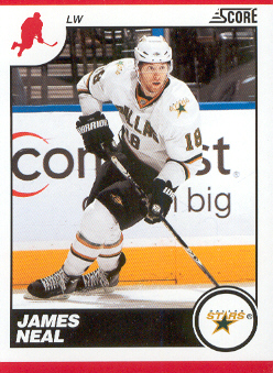 2010-11 Score #176 James Neal