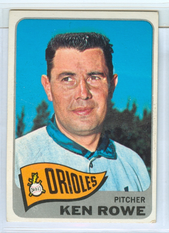 1965 Topps #518 Ken Rowe