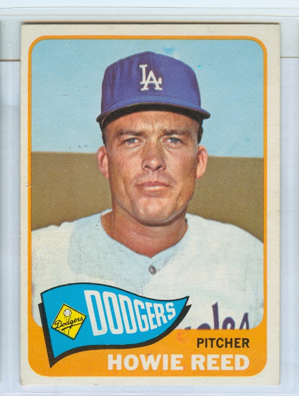 1965 Topps #544 Howie Reed RC