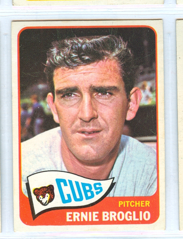 1965 Topps #565 Ernie Broglio SP
